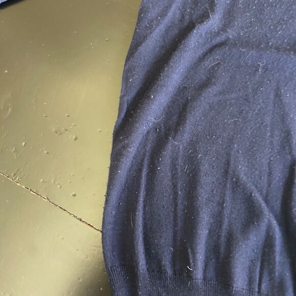 J Crew V-neck Forever sweater - navy - Picture 3 of 5